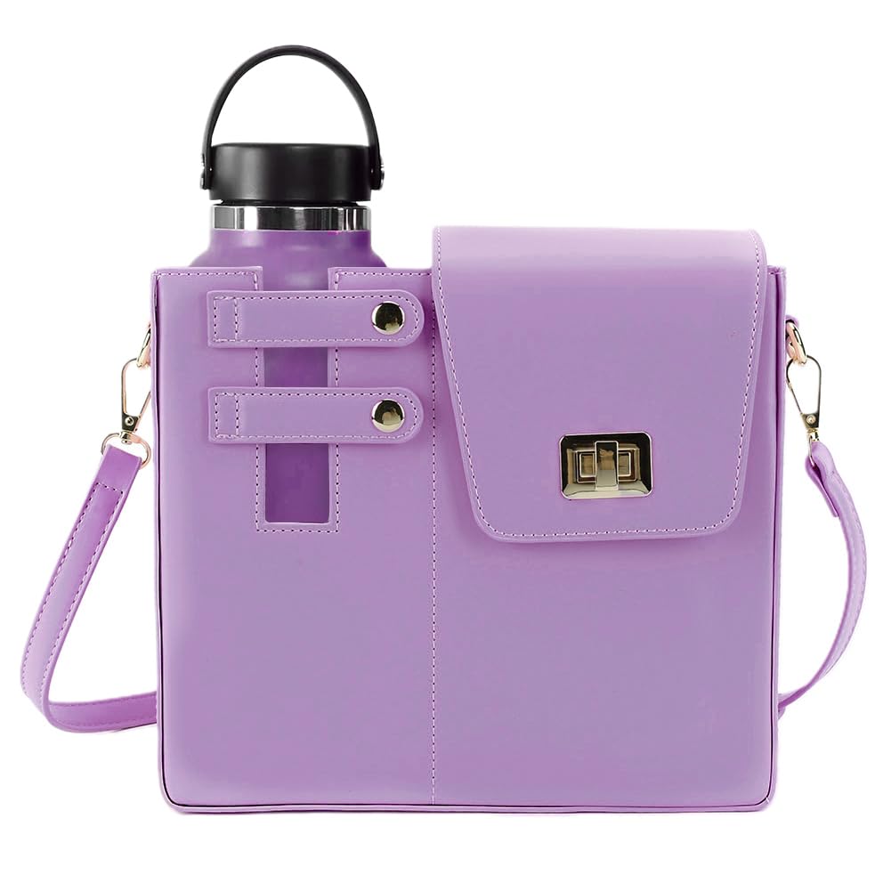 Water Cup Storage Bag Crossbody Bags for Women Cup Holder Tumbler Purse Outdoor Portable Compatible with Most Water Bottles