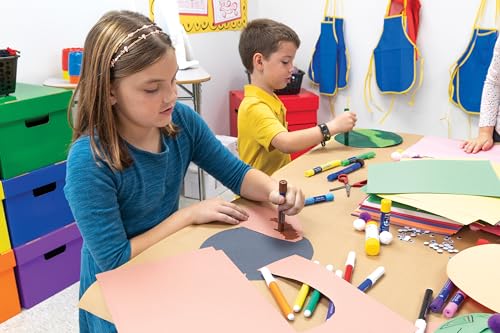 Prang (Formerly SunWorks) Construction Paper, 10 Assorted Colors, 9" x 12", 50 Sheets - Thumbnail 4