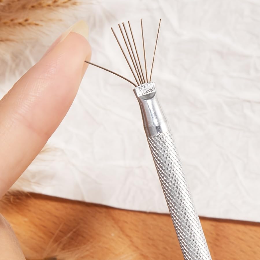 Multifunctional Nail Art Liner Brush, Nail Painting Brush Nail Art Seven Needle Pen Painting