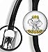 Sunflowers and Elephants Stethoscope Tag,Steth ID Tag,Nurse Badge,StethoscopeTag