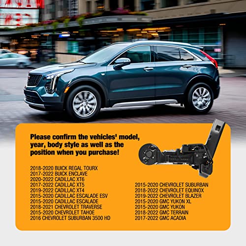 Image of SYERAL Trunk Latch Assembly Compatible with Cadillac XT4 XT5 XT6 Escalade, Compatible with Chevrolet Suburban Equinox, GMC Yukon Terrain Acadia, Buick Enclave Lock Actuator Replace 13537955 13519125