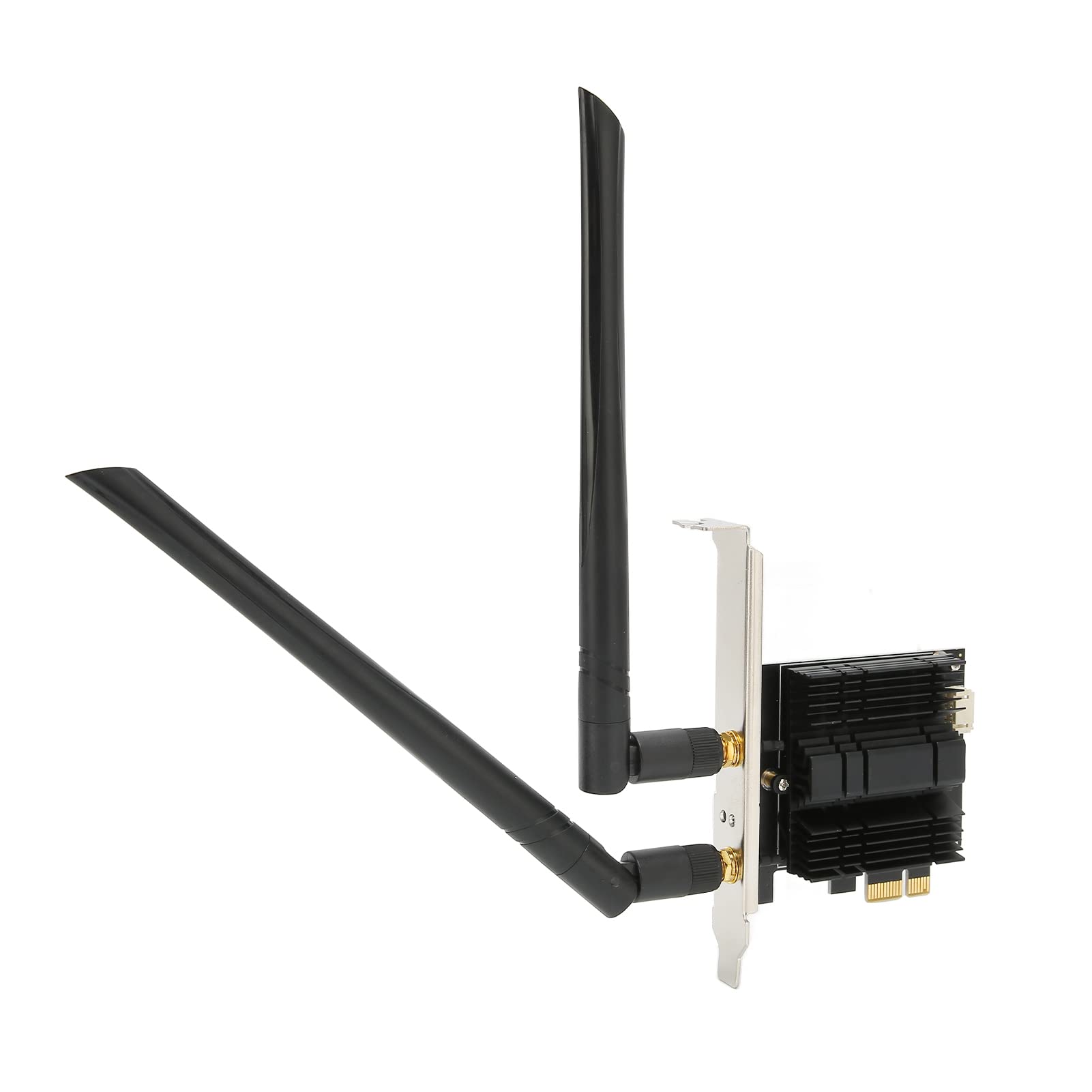 Bewinner Adattatore WiFi PCIE, Scheda WiFi PCIE AC1300Mbps 4.2 Scheda WiFi Desktop Wireless Dual Band da 2,4 GHz 5,8 GHz per PC Desktop