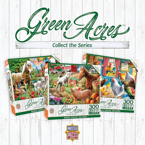Masterpieces 300 Piece EZ Grip Jigsaw Puzzle - Neighs & Nuzzles - 18"x24" by Masterpieces - Image 7