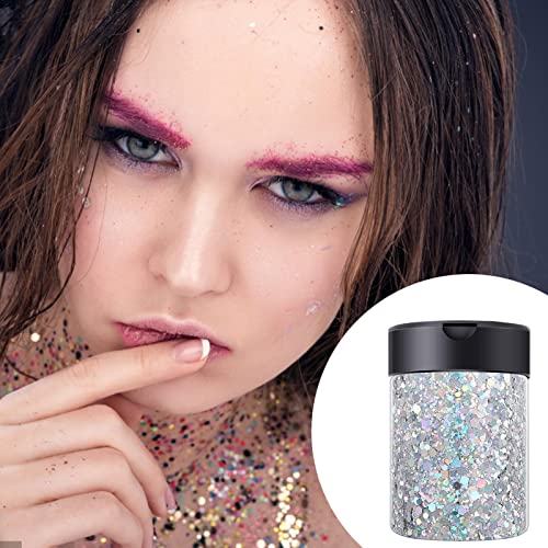 Festival Chunky Glitter Body Lantejoulas e Glitters Finos | Acessório de arte de unhas para pintura