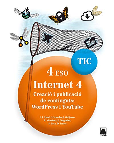 Portada de Internet 4 Tic 4º ESO Ed 2019 Catalan