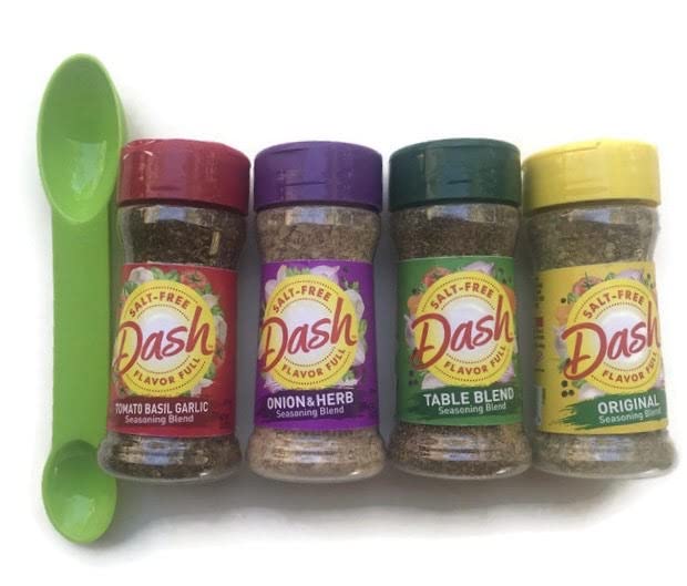 Miniatura 1 de Mrs Dash Seasoning Blends - Mezcla de mesa con sabor variado paquete de 4 unidades 25 onzas original cebolla y hierbas mezcla de mesa tomate básico