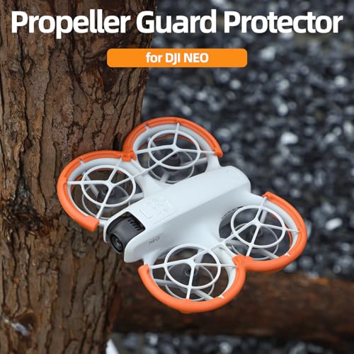 Image of Propeller Guard Protector for DJI Neo, Anti-Collision Prop Bumper Protective Cover Ring Impact Protectors for DJI Neo Drone Accessories (Grey)
