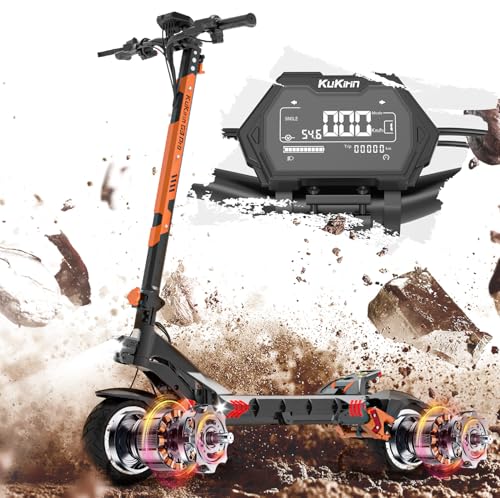 Kukirin G3 Pro Patinete Electrico Doble Motor 1200w X 2, 52v 23.4ah Batería Extraíble, 10 Pulgadas Neumáticos Patinete Eléctrico Todoterreno Con Freno Hidráulico, Largo Alcance 80-110 Km Plegable Kukirin G3 Pro Patinete Electrico Doble Motor 1200w X 2, 52v 23.4ah Batería Extraíble, 10 Pulgadas Neumáticos Patinete Eléctrico Todoterreno Con Freno Hidráulico, Largo Alcance 80-110 Km Plegable