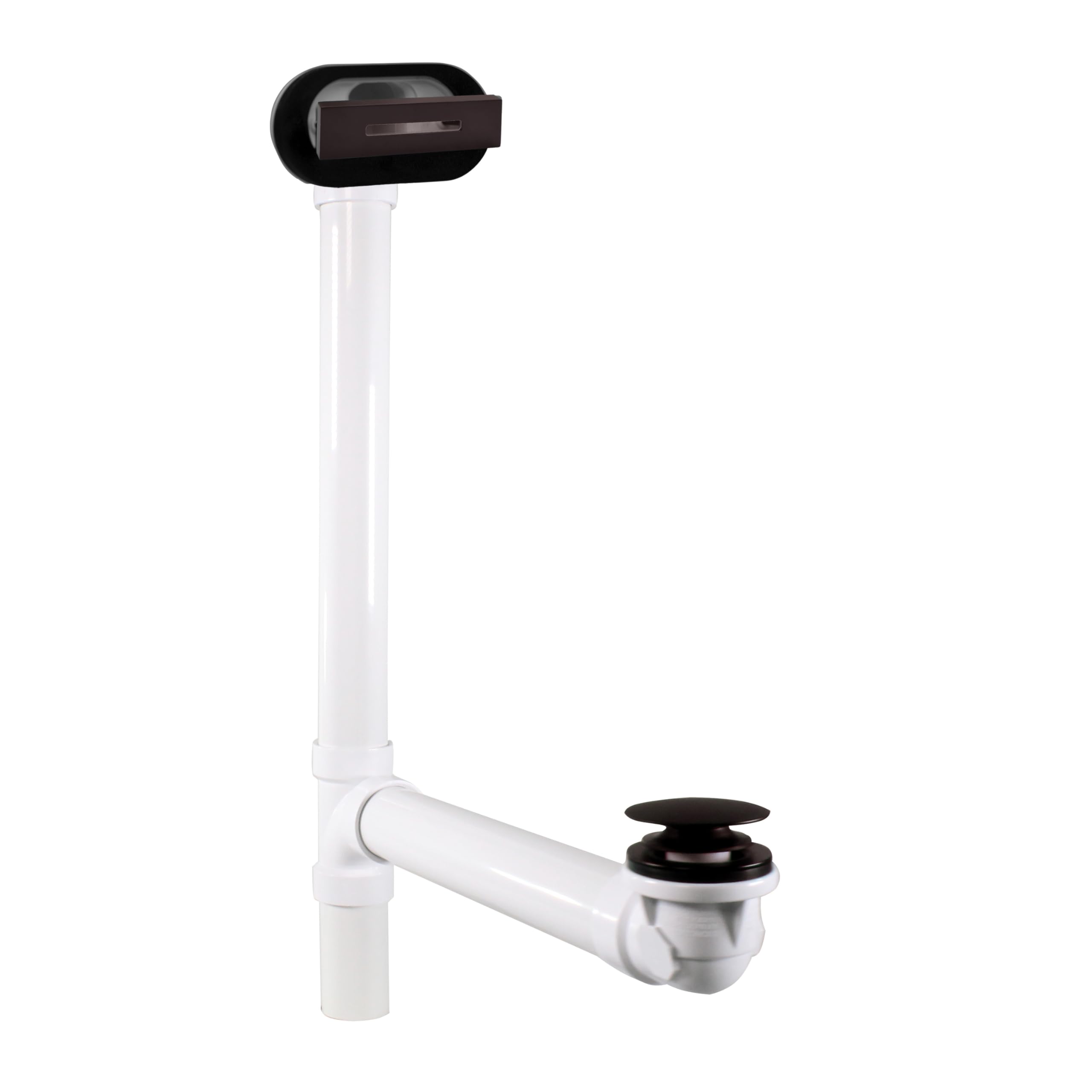 Tube d'évacuation PVC bronze huilé plomberie baignoire avec vidage trop-plein SCH 40