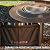 Solo Stove 42 Inch Fire Pit Surround Tabletop - Portable Protective Barrier for Wood Burning Fire Pits for Safety & Extra Space - Powder-Coated Steel and UV-Resistant Outdoor Fabric, Black