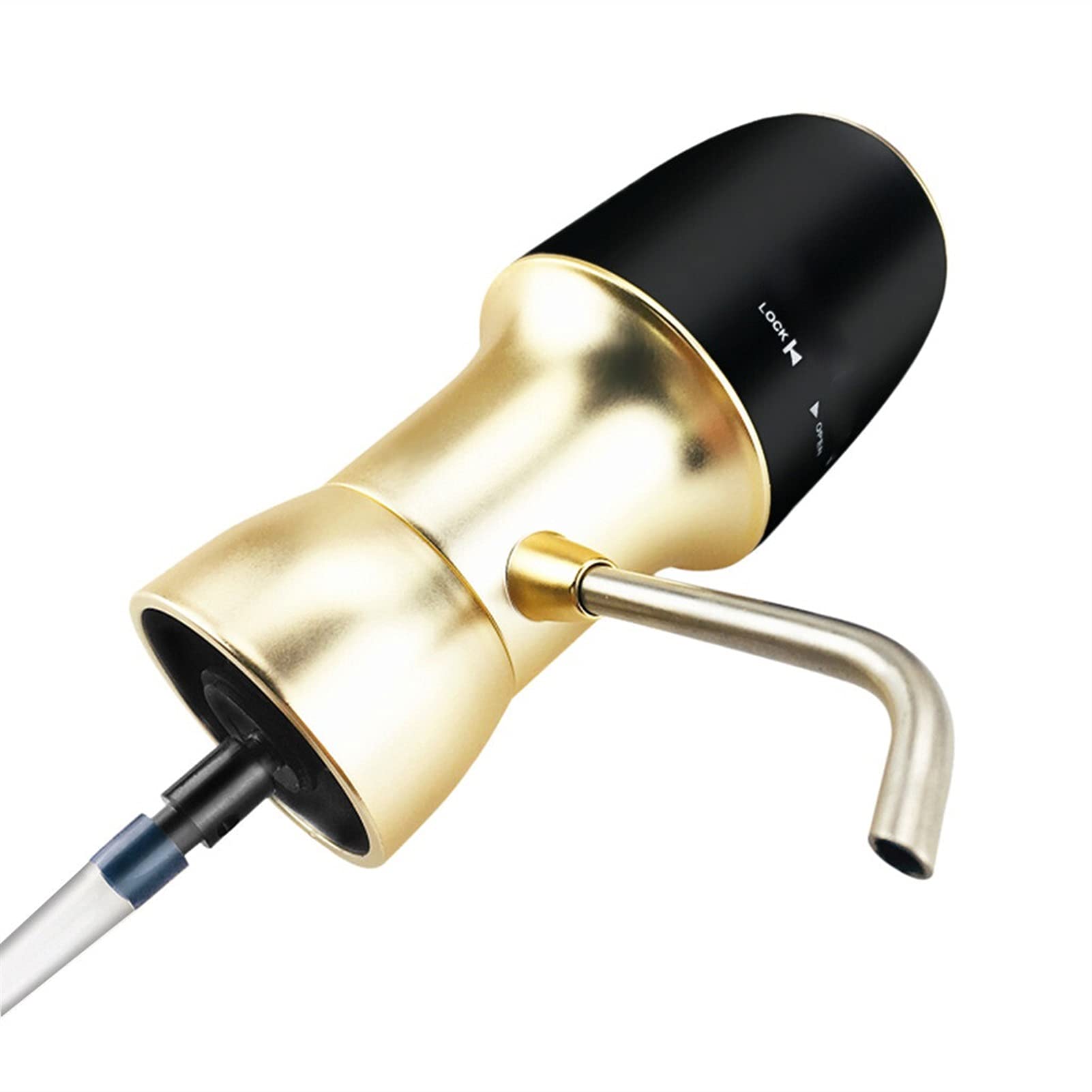 Verificadores de licores Wine Pourer Intelligent Decanter Wine Aeroator Wine Regals One-Touch Portátil Presión Aire Aireador Aireador Cocina Herramienta Restaurantes, Buques de Vino.