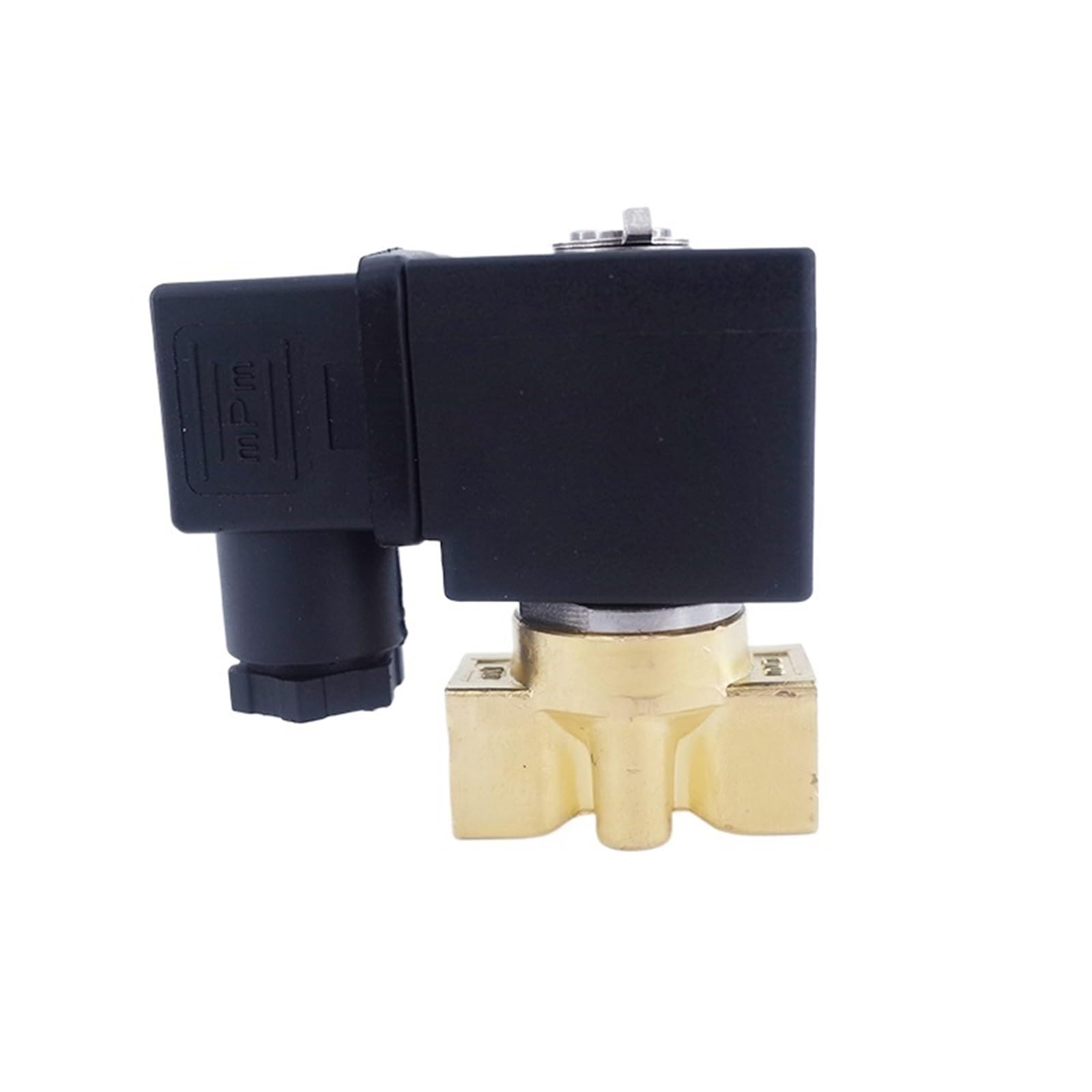 Coasddrld 4Mm 2 Way Brass Solenoid Valve G1/4" 220V 110V Orifice /5Mm/6Mm(,Ac110v)
