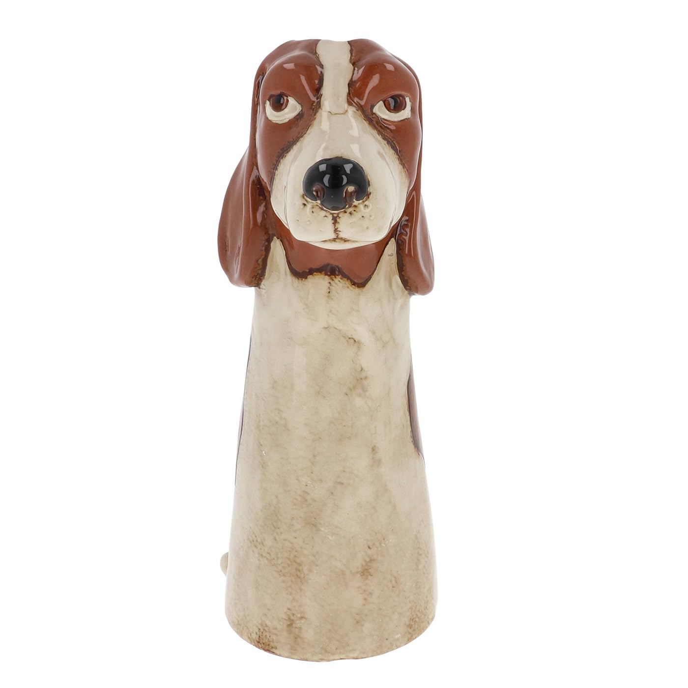 Village Pottery Top Dog Vase Collection – Boxer, Collie, Basset, Patch et Plus Encore