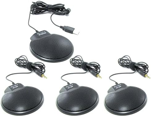 Sound Tech TableTop Conference Microphone Kit ,4 Microphones daisy chain, CM-1000USB CM-1000