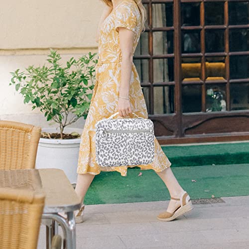 Jianya Bible Cover Bible Case For Women Girls Carrying Book Case Leopard Church Bag Bible Protective With Handle And Zippered Pocket #TOP2