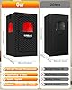 KASUE Portable Sauna Tent for Indoor&Outdoor Use, Single Person Folding Home Sauna with 3L Steamer,5-Layer Insulated Fabric,Chair&Remote Control (Black)
