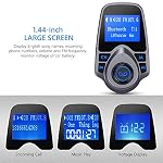 T11 Wireless Bluetooth FM Transmitter Handsfree Car Kit MP3 Player Wireless Bluetooth Adapter with Dual USB Port Car Kit - Image 4