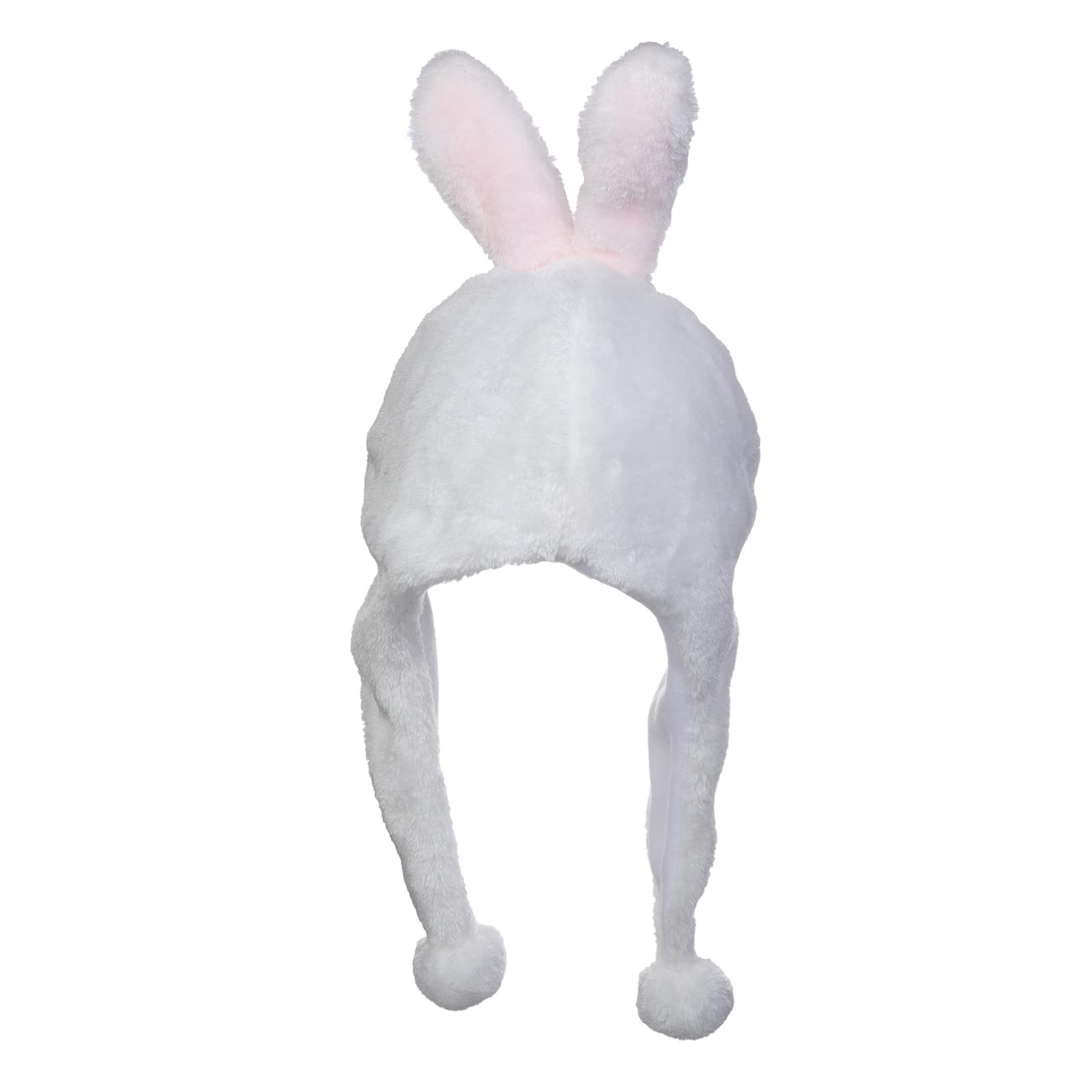 VPbao Plush Headgear Hat, 2-in-1 Hat with Ear Flaps Scarf Set, Funny Cartoon Animal Cap for Costume Party - Image 3