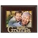 Malden International Designs I Heart Brass Word Grandpa Picture Frame, 4x6, Brass