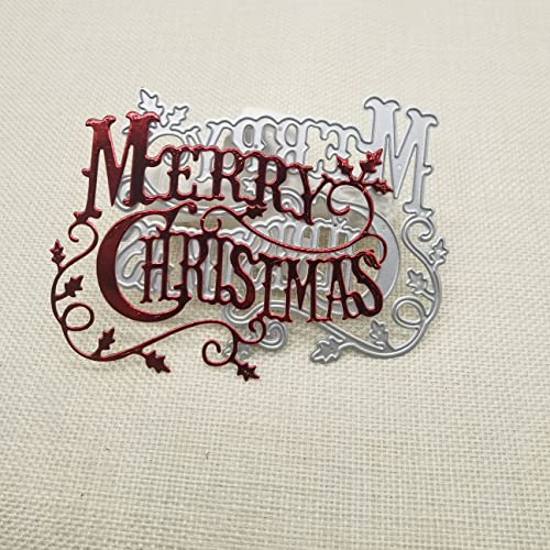 AOOL Merry Christmas Holly Leaves Die Cuts, Party Festival Invitation Card Cutting Dies - Image 3