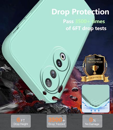 Coque silicone Honor 90 douce au toucher finition premium bleu
