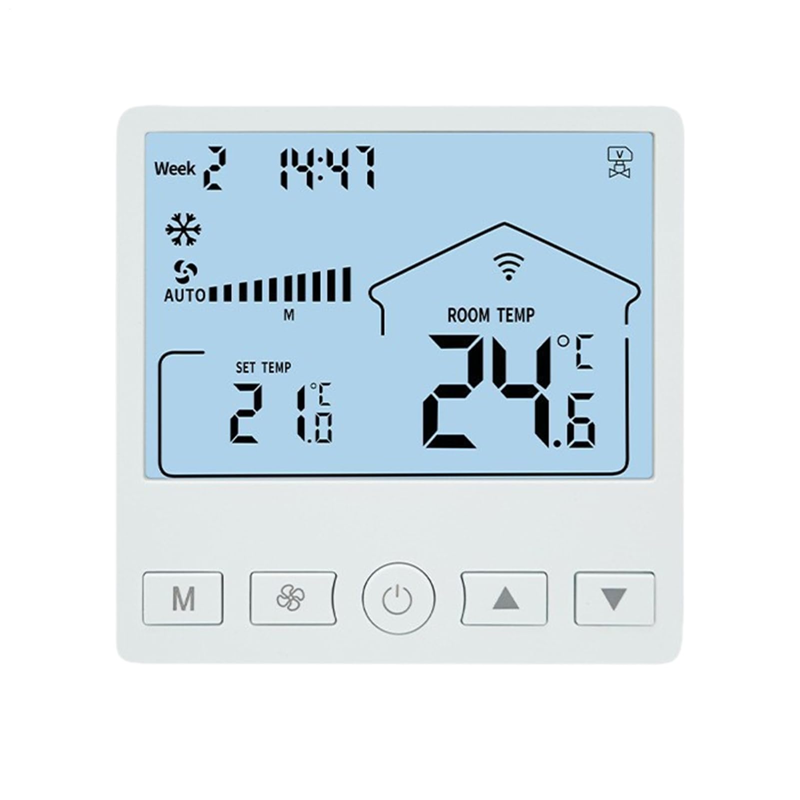 Thermostat Intelligent pour climatiseur et maison - Écran LCD de précision pour salon et bureau