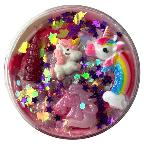 Image of Unicorn Explosion 130g Scented Playdough Pot