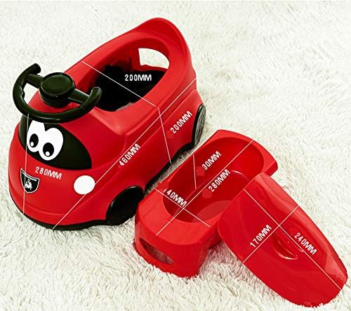 Toilette Pour Enfants Toilette Feminine Pour Bebe Bebe Garcon Pot De Voiture Pour Enfant Urinoir Rouge Pour Bebe De 1 A 3 Ans Amazon Fr Bebe Et Puericulture