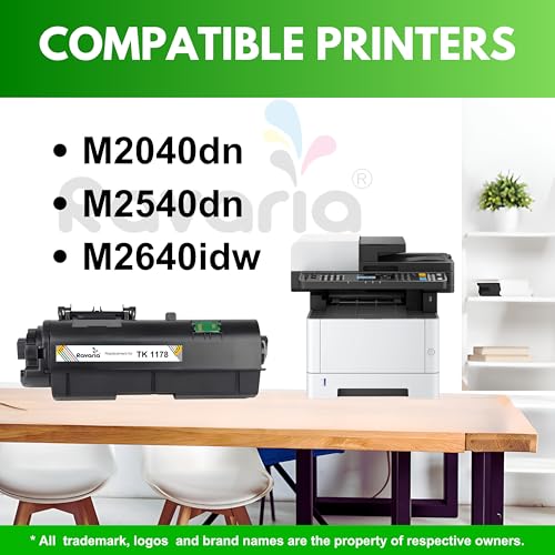 Image of TK 1178 Compatible Toner Cartridge for Kyocera Ecosys M2040dn M2540dn M2640idw Printer (TK 1178 Toner Cartridge Pack of 1)