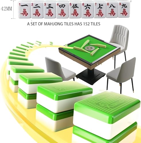 Mesa automática plegable de Mahjong con fichas 42mm miniatura 5