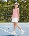 Hvididan Girls Tank Tops Pink Athletic Sleeveless Crew Neck Crop Tops Sports Workout Breathable Teen Shirt 11-12 Years