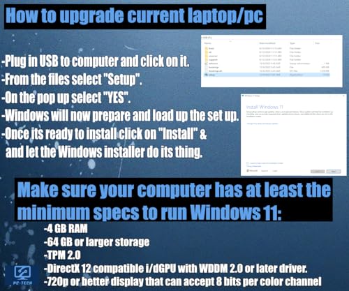 image for Generic PC Tech USB Key Compatible with install Key Included USB For W