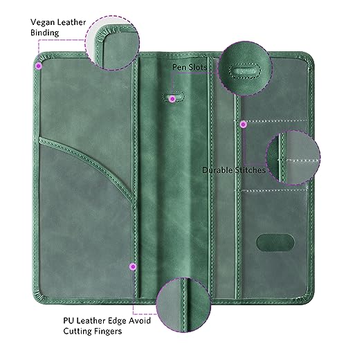 Image of CoBak Car Registration and Insurance Holder | Vehicle Glove Box Organizer, Auto Truck Compartment Document Case with Magnetic Closure for Insurance & Driver License