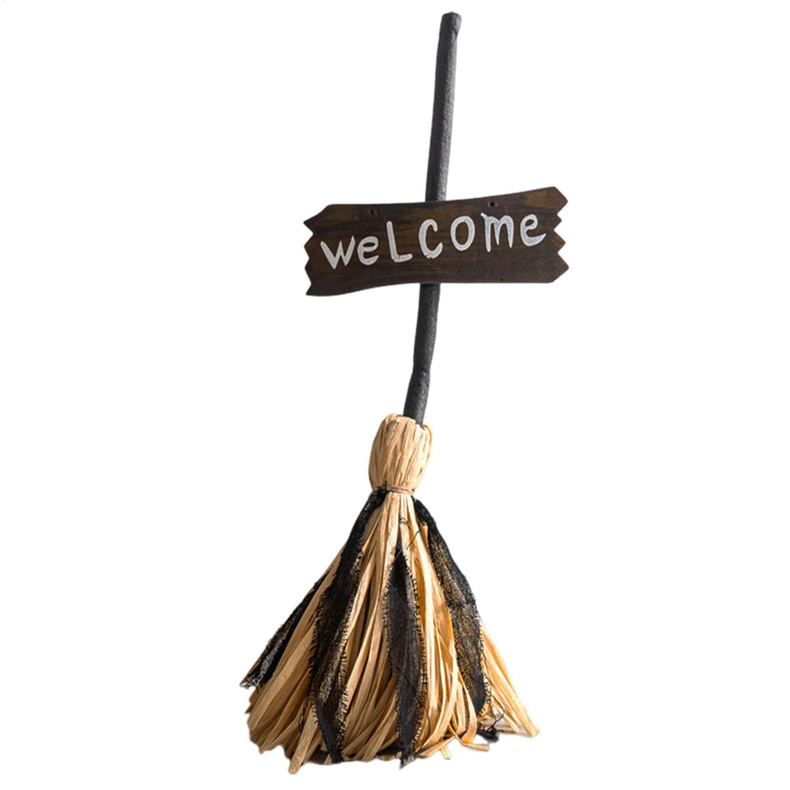 Balai de sorcière Halloween pour décorer votre maison hantée et soirée