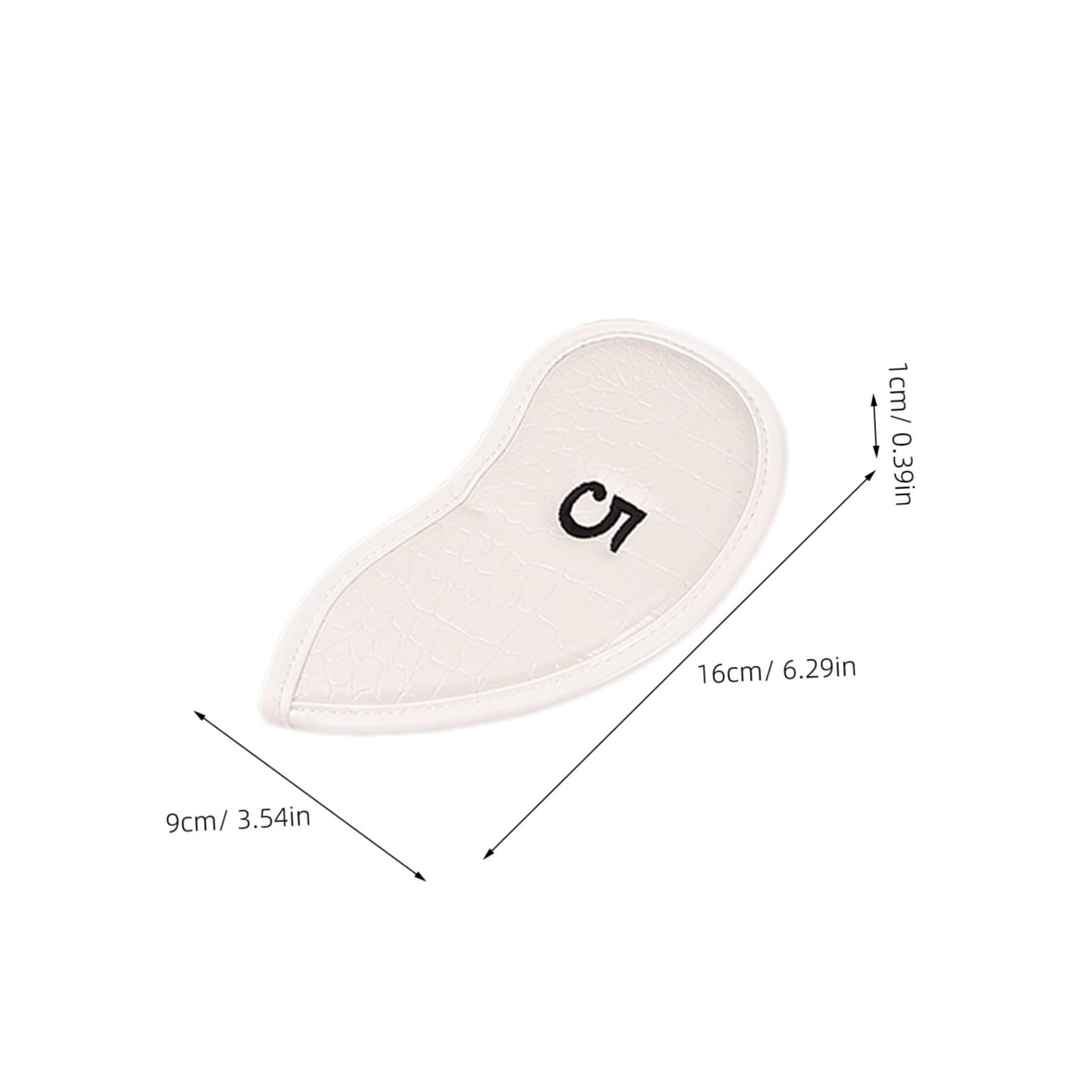 Mikikit 12 Piezas Fundas para Palos de Golf con Textura de Cocodrilo Protectores para Drivers Hierros y Putters Resistentes y Fáciles de Usar Color