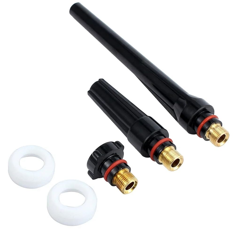 3Pc Tig Gas Lenti Colletto Corpo Kit Per Sr Wp 17/18/26 Saldatura - Foto 5