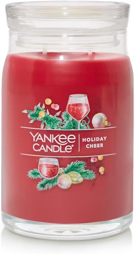 Yankee Candle Holiday Cheer Large 2-Wick Signature Jar Candle