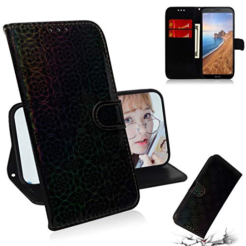 Coque Xiaomi Redmi 7A étui magnétique anti-choc avec fentes pour cartes de crédit