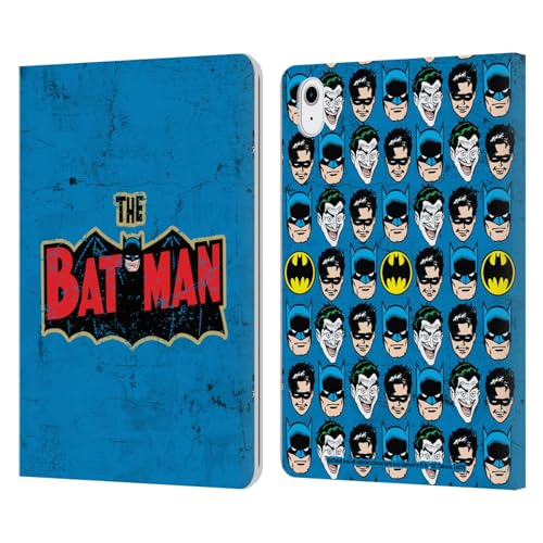Funda Batman iPad Air 2020 carcasa cuero tipo libro DC Comics vintage
