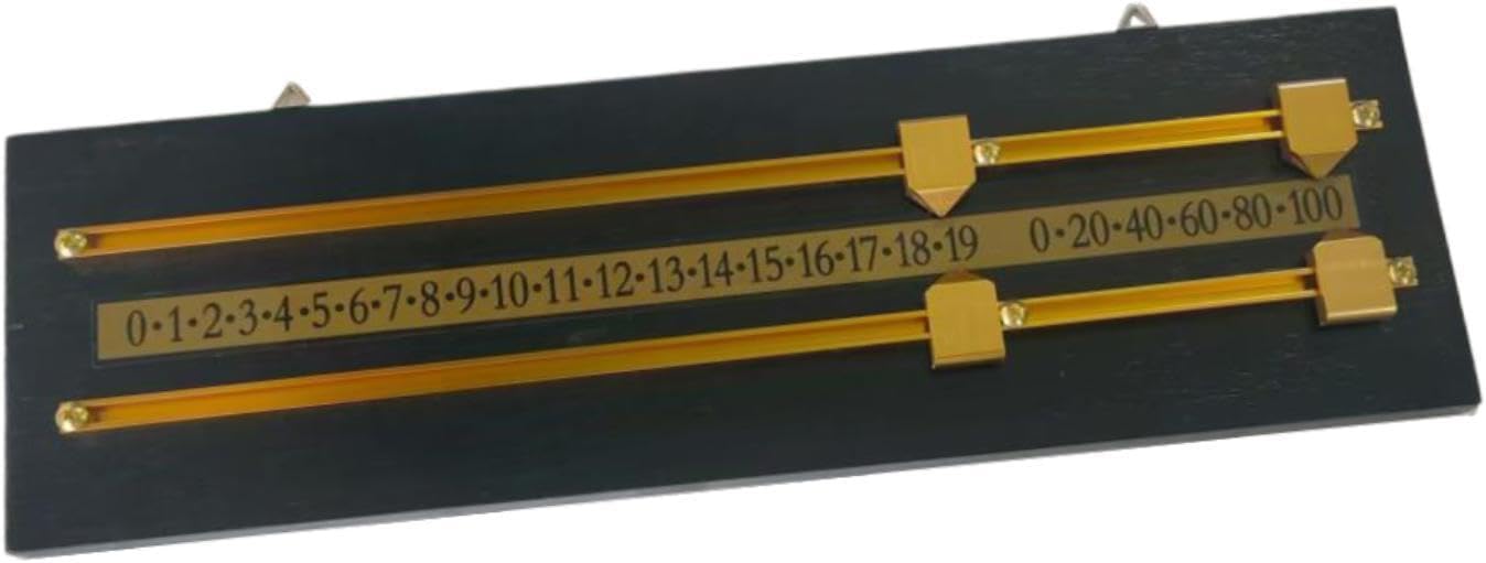 Snooker Billiard Scoreboard,Snooker Game Accessories,Referee Gear,Wall Mounted Pool Table Scorer Board for Practice Game Room