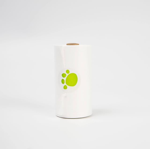 Foto 7 de 8 de GLÜCKPET Bolsas para Excrementos de Perros, Pack de 300, 150 Negras Inodoras y 150 Blancas Aromatizadas