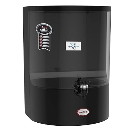 AQUA LIBRA WITH DEVICE Water Purifier with RO+COPPER+UV WITH TANK Water Purifier for Home For Kitchen - 7 Liters