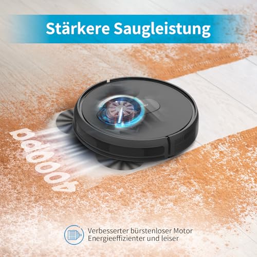 P25 Saugroboter ohne Wischfunktion, Staubsauger Roboter mit 4000 Pa – Bild 2