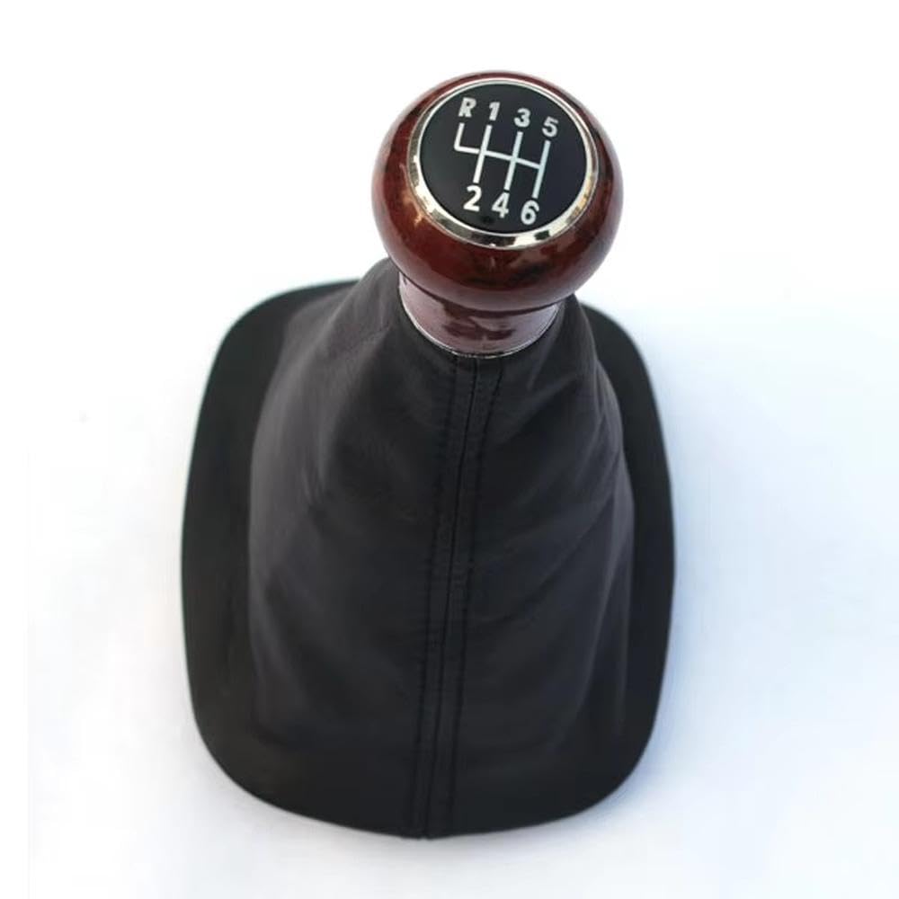QVQOJCTH Auto Accessory 5/6 Speed Gear Shift Knob for Passat B5 2001 2002-2005(6 Speed)