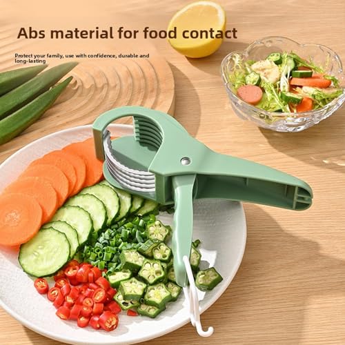 Cortador de Plátanos de Acero Inoxidable con Mango Antideslizante miniatura 3