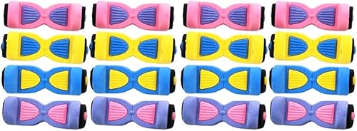 Cabilock 16 piezas de borradores lindos para niños, coches y vehículos, rompecabezas, borradores de goma, borrador de lápiz novedoso, mini borrador