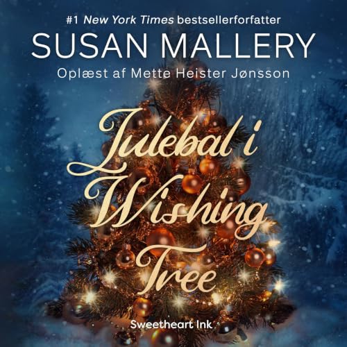 Diseño de la portada del título Julebal i Wishing Tree