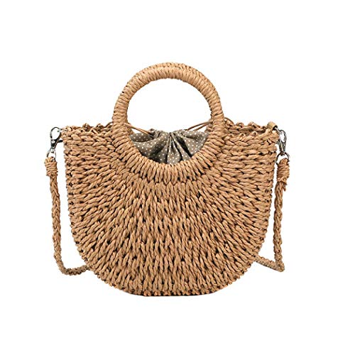 beach rattan bag