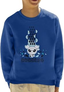 All+Every Powerpuff Girls Bubbles Abstract Circle Art Kid's Sweatshirt
