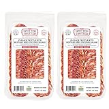 The Spotted Trotter 2% Black Truffle with Mustard Seed Uncured Salami – Dried Pork Salami | No Nitrates or Nitrites Added | Gourmet American Charcuterie, 3 oz [Pack of 2]